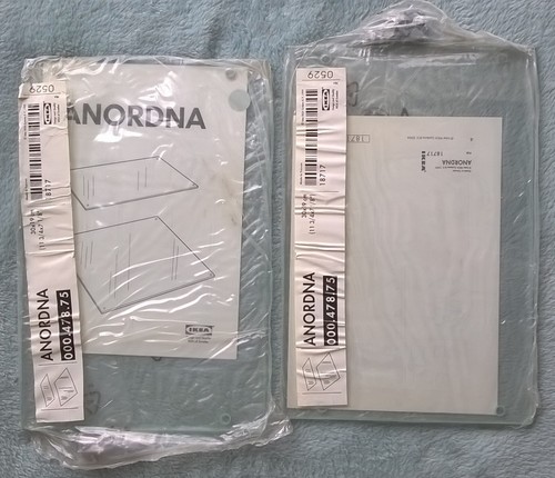 New glass shelves ikea - new, 2