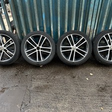 Vauxhall Corsa D Black Edition Alloy Wheels / Tyres 215/45/17 5 Stud W85