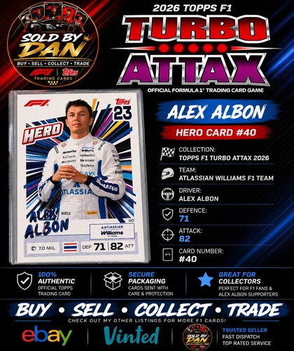 2026 topps turbo attax - f1,