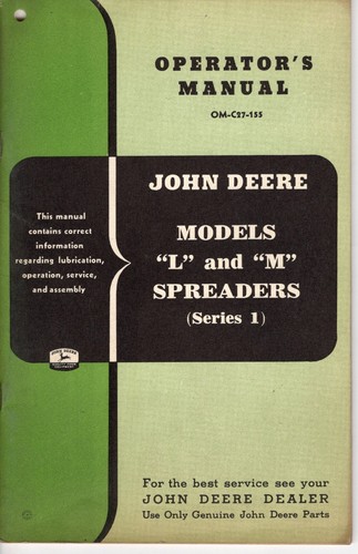 Vintage john deere and m - john,