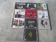 10 (9 SEALED) Rap Hip-Hop CDs FRENCH MONTANA GAME FABOLOUS L.O.X. VADO