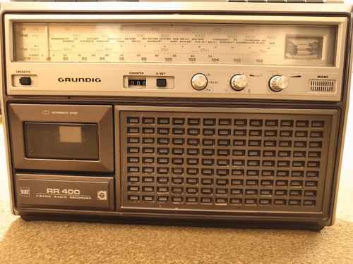 Vintage grundig 400 radio - vintage,