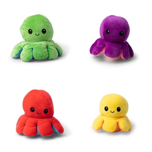 Reversible plush octopus - reversible,