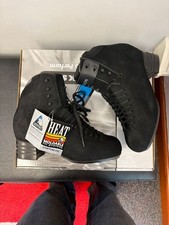 Black figure skates