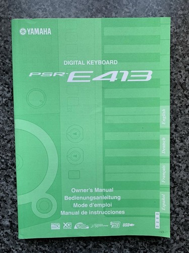Yamaha psr e413 digital - yamaha,