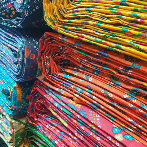 100 cotton lawn rangoli - lawn,