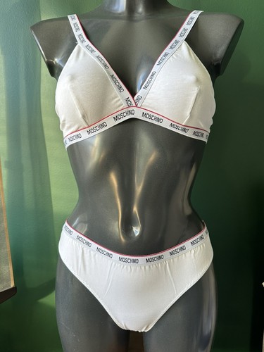 Moschino taped logo - logo, bra