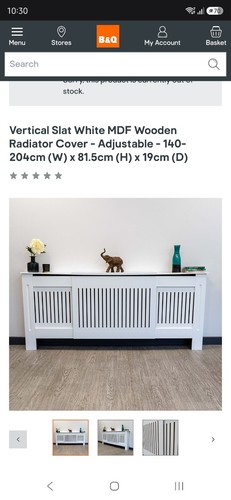 Vertical slat white mdf wooden - slat,