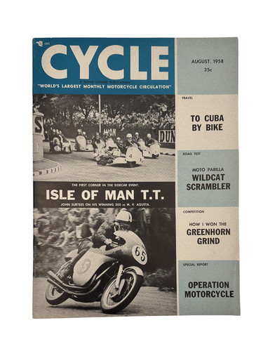 Cycle magazine august - magazine,