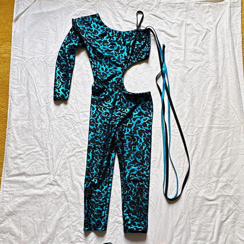 Dancezines blue black - dancezines, pattern