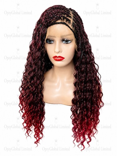 Deep wave burgundy human - deep,