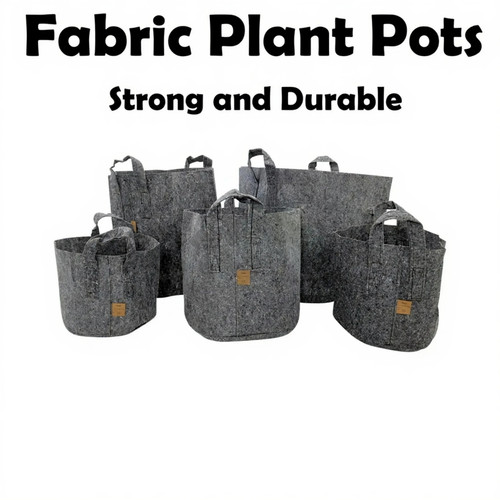 Fabric pot grow bag - grow, pots