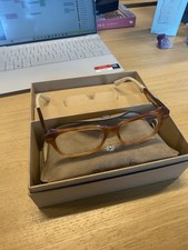 Bruno Cucinelli Glasses Unisex Tortoise Shell and Ivory Style BC3003