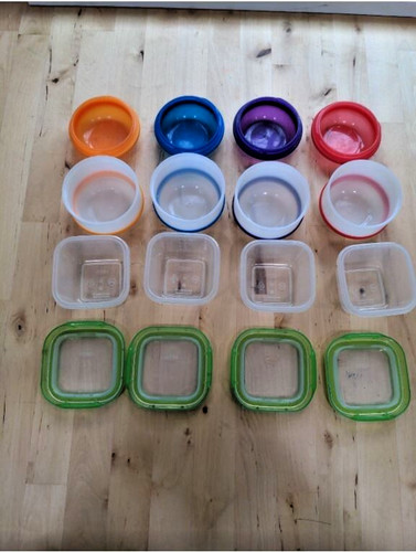 Oxo tot plastic green - plastic, and