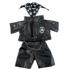 TEDDY CLOTHES - BIKER with
