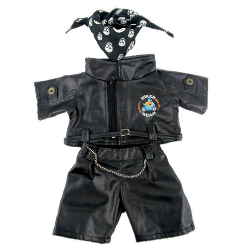 Teddy clothes biker - clothes,