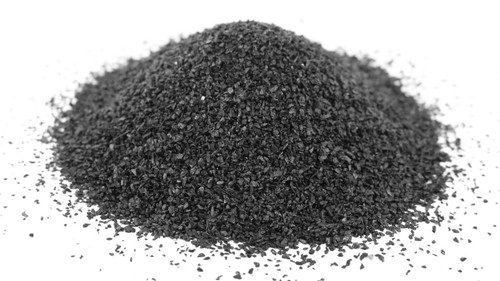 Black aquarium sand fish - sand,