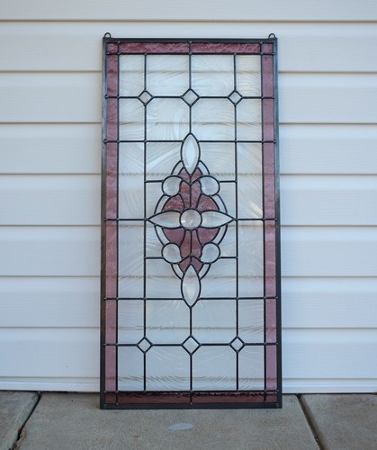 Stained glass window - 17", 35"