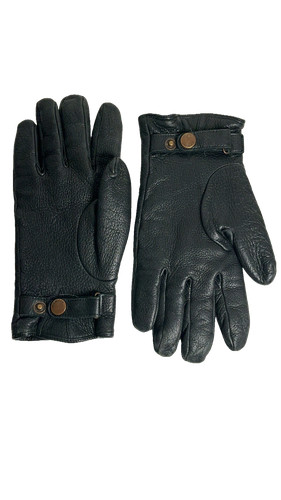 Mulberry black leather wool - leather,