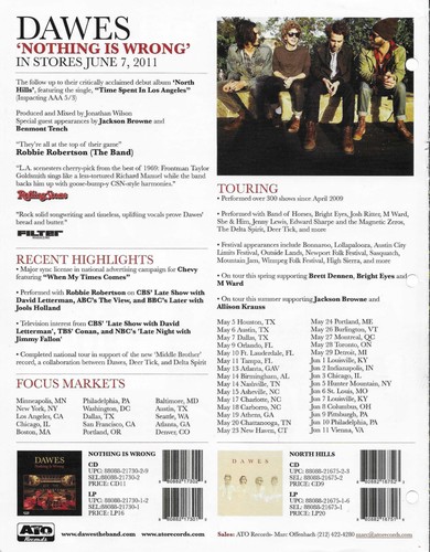 The dawes vintage 2011 - dawes,
