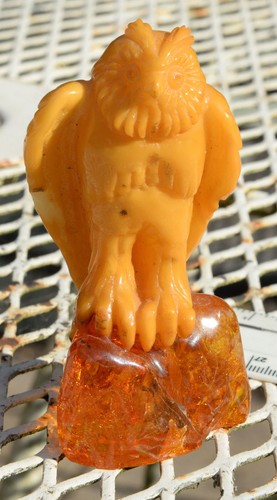 Vintage glass amber - vintage,