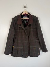Joules Tweed Field Coat Jacket