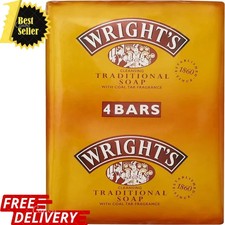 Wright's Coal Tar Soap 4 Bars