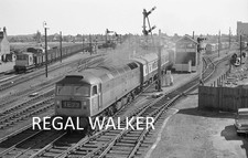 ORIG 35MM NEGATIVE BRITISH RAILWAY BR - CLASS 47 1579 CAMBRIDGE 1973