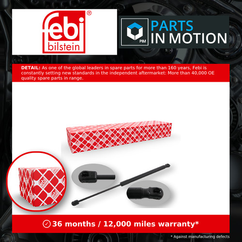 Boot gas strut fits - boot,