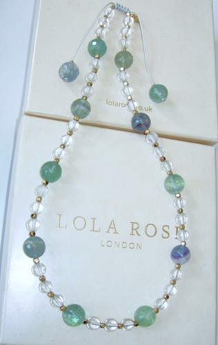 Lola rose green fluorite - rose,