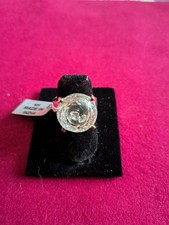 Herkimer Diamond Crystal Quartz Ring