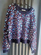 Zara Knit Sequin Festive