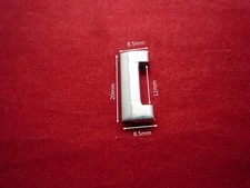 Rotary 20 mm S. Steel Watch Strap Clasp End Link 20mm Silver