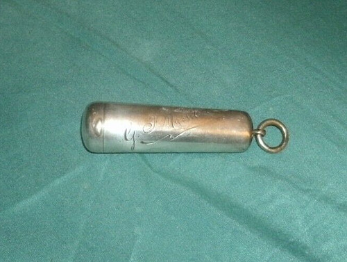 Vintage silver cheroot - vintage,