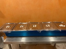 Catering Food Warmer display with 5 Pans brand new 