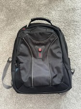 Wenger Carbon 17" Laptop Backpack 30L Travel Business School Bag  Padded, Black
