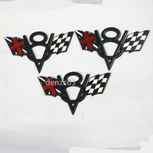 Matte black uk flag - 3x,