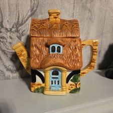BOB HERSEY  POTS OF FUN   'POTTAGE'  TRADITIONAL COUNTRY COTTAGE NOVELTY TEA POT