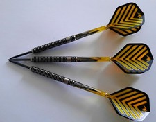   Winmau Black Ringed Tungsten Darts 23g