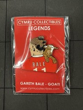 Wales International Football Pin Badge - Gareth bale the goat