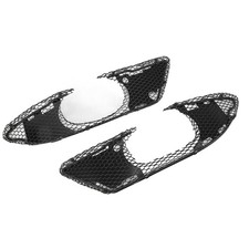 Front bumper foglight grille - bumper,