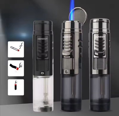 Windproof jet flame lighter - flame,