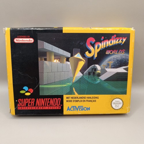Spindizzy worlds snes super - spindizzy,