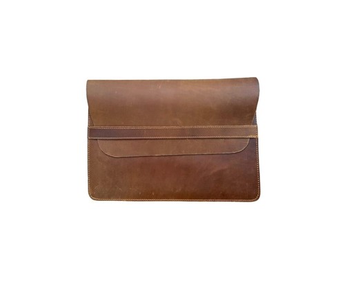 Mac book sleeve pure leather - book,