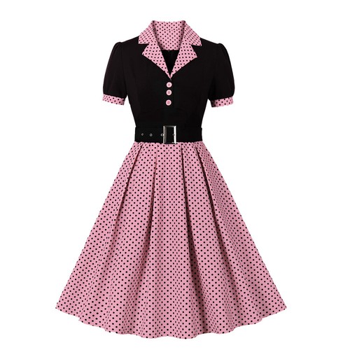 Womens 1940s vintage dots - 1940s,