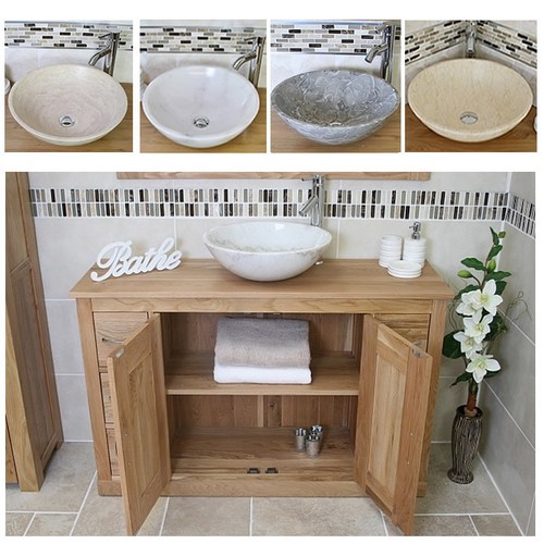 Bathroom vanity unit - vanity, oak