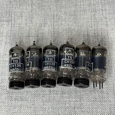 6 Mullard EF91 CV138 Radio