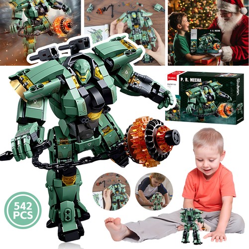 Mecha robot building block - mecha,