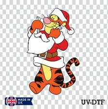Tigger UV DTF Sticker - Glass