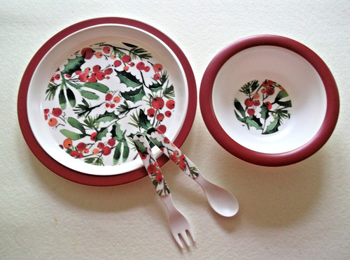 Christmas piece dinner set - 4,